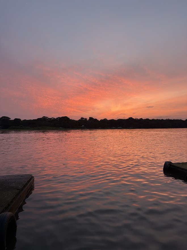 Coucher de soleil à Tortuguero